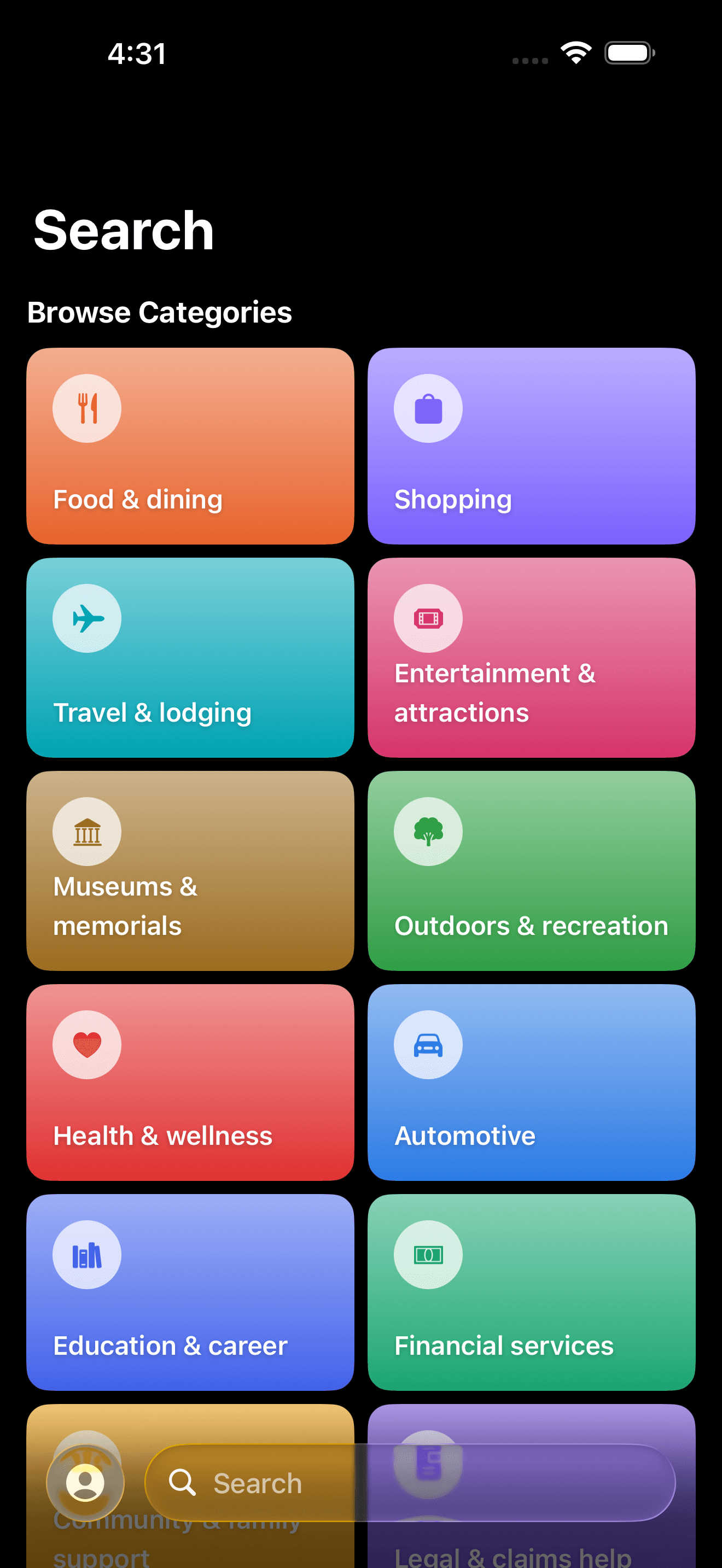 BenefitRecon searching for military discounts near you